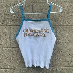 Blue, Wild Fable, Champagne Por favor, brunch tank top